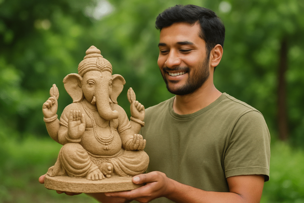 Eco-Friendly गणपति: पर्यावरण और परम्परा का अनूठा पहल की शुरुआत